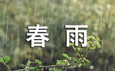春雨写景作文(精选35篇)