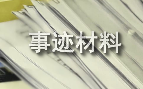 第六次全国人口普查先进个人主要事迹材料